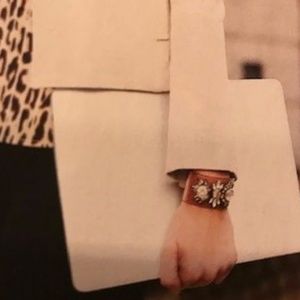 CAbi jeweled cuff bracelet